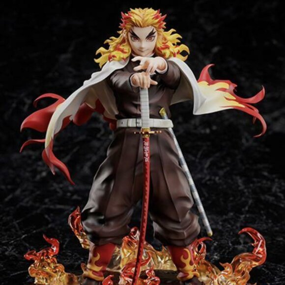 Demon Slayer Kimetsu No Yaiba Aniplex Kyojuro Rengoku Figure - Picture 1 of 3